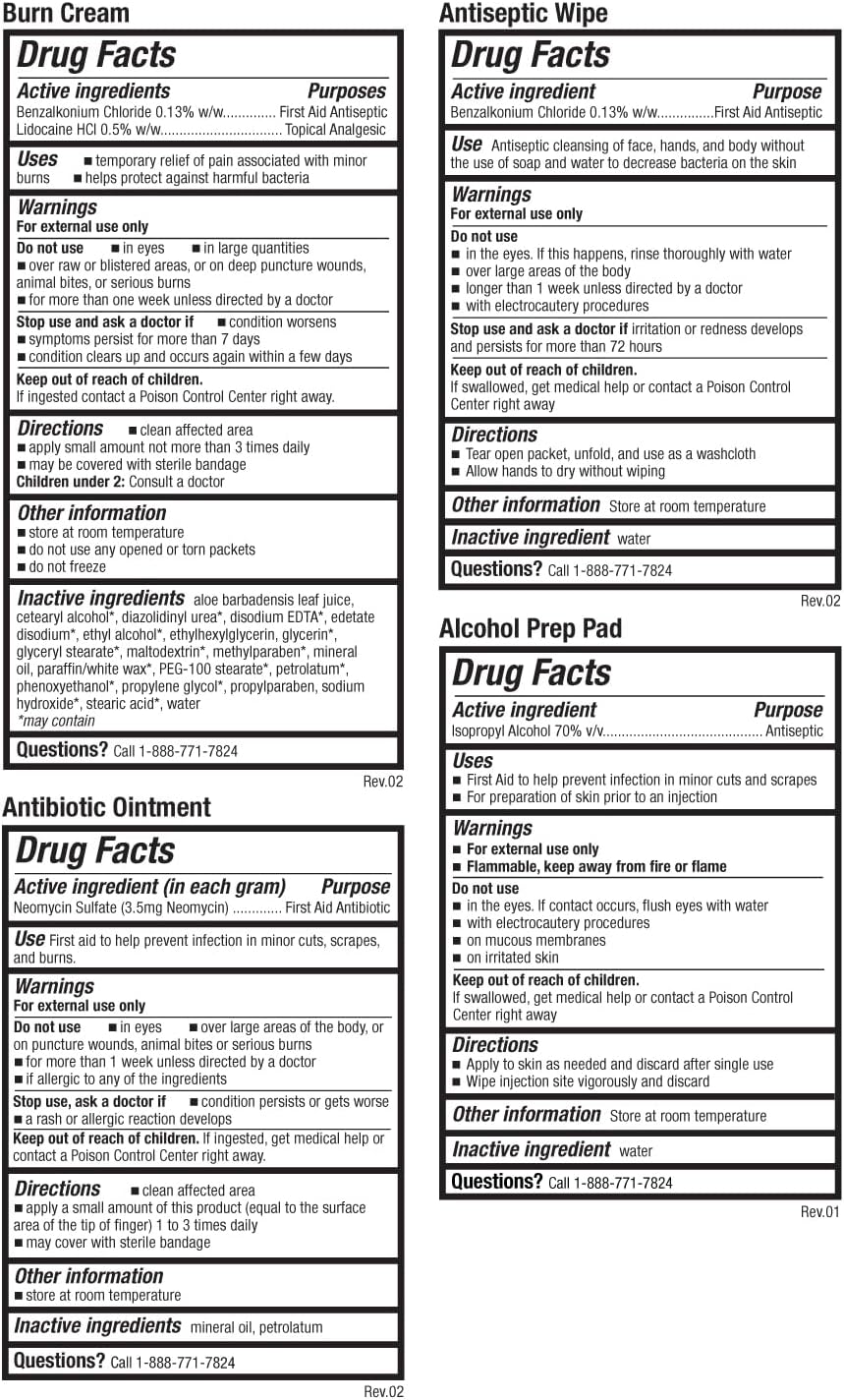 Be Smart Get Prepared OSHA/ANSI First Aid Kit - 10 Person