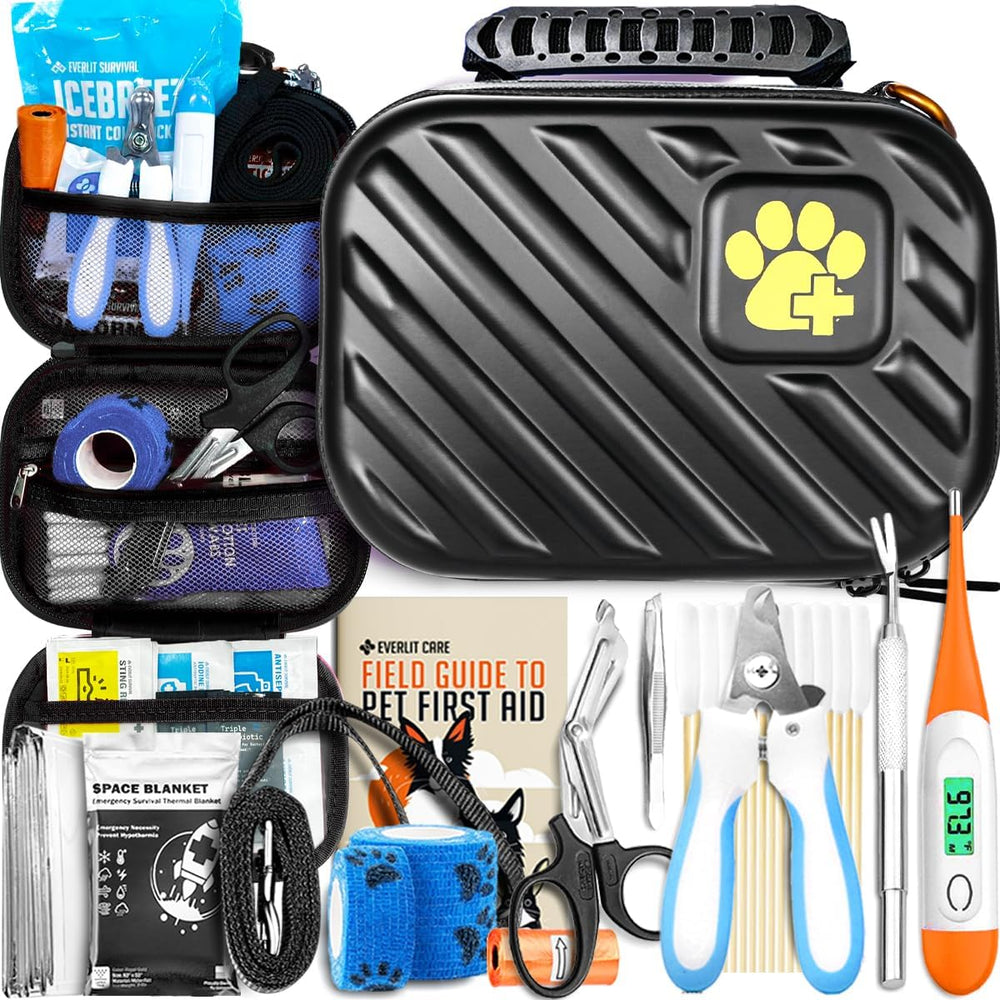 EVERLIT Pet Medic First Aid Kit | 95 Pcs Vet-Approved Medical, Outdoor & ...