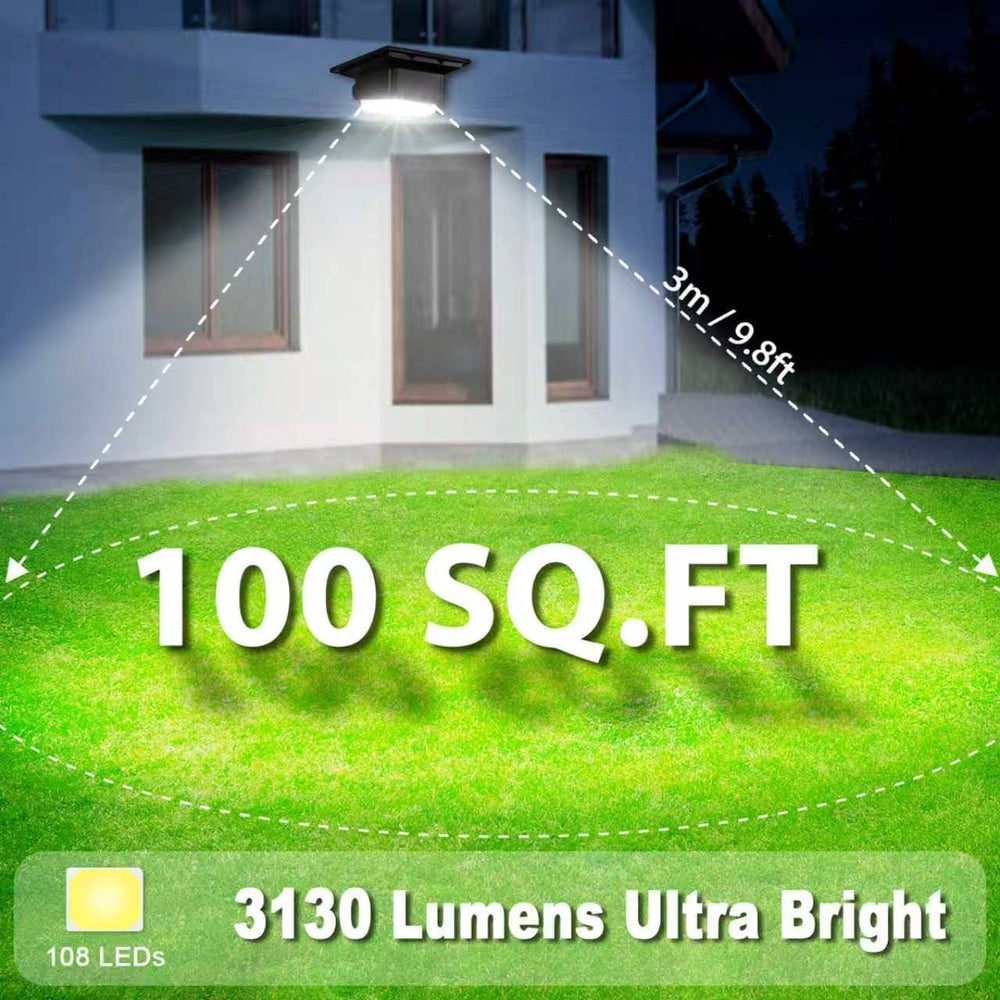 Solar Sign Lights Outdoor,108 led 5020 Lumen Solar Sign Light, 5000 mAh Billb...