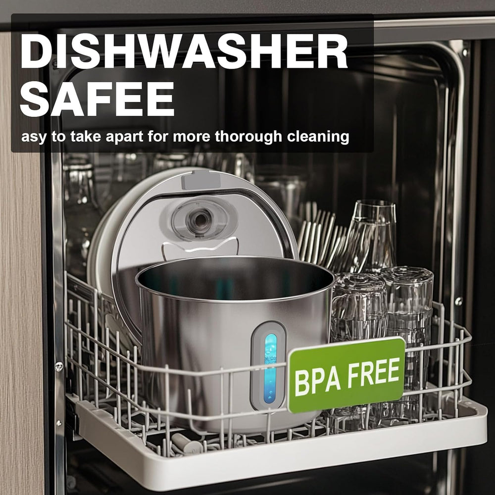 Cat Water Fountain, 74oz/2.2L Cat Fountain for Drinking - Pet Water Fountain ...