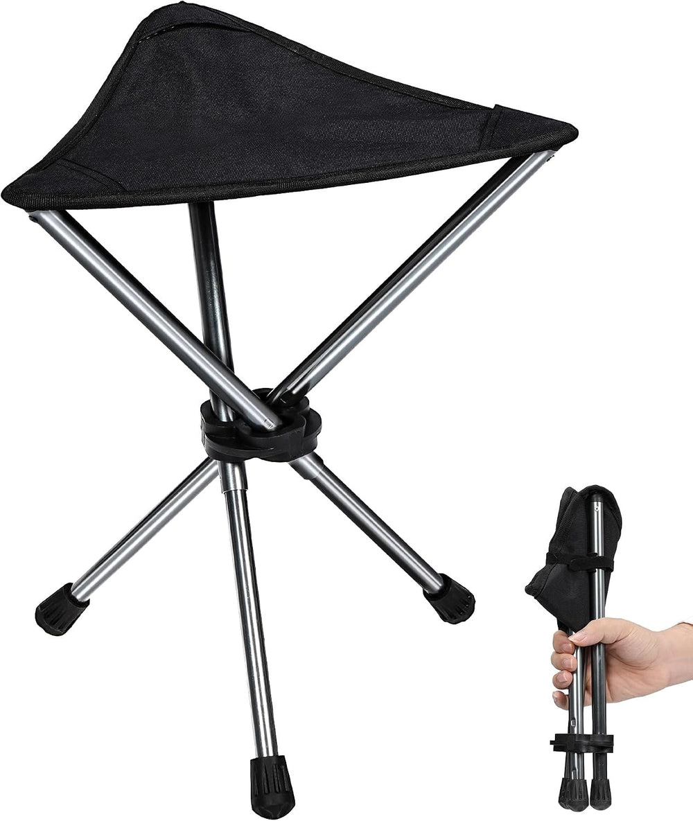 REDCAMP Ultralight Camping Stool with Retractable Legs