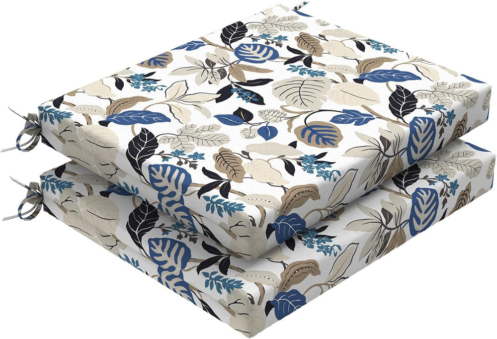 DYTXIII Set of 2 Outdoor Chair Cushions, Water Resistant 18.5"x16"x...