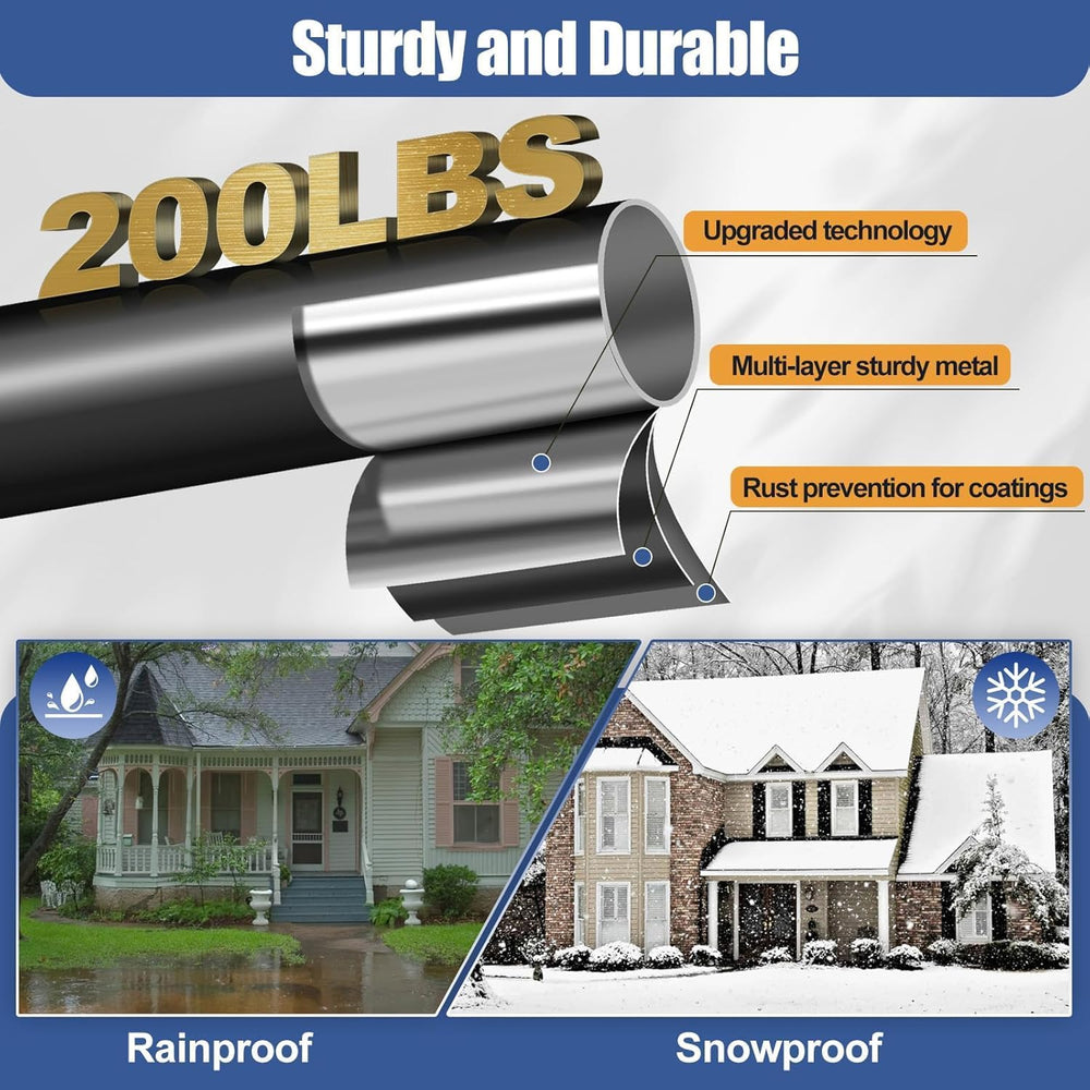 Real Estate Sign Posts,65-85 inch Sturdy Adjustable Commercial Realtor Home f...