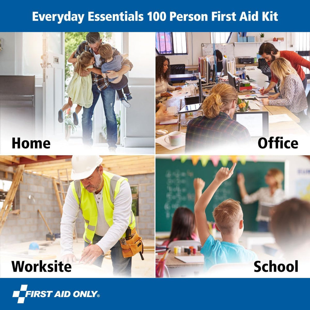 First Aid Only 335-Piece OSHA First Aid Kit for Home, Car & Travel