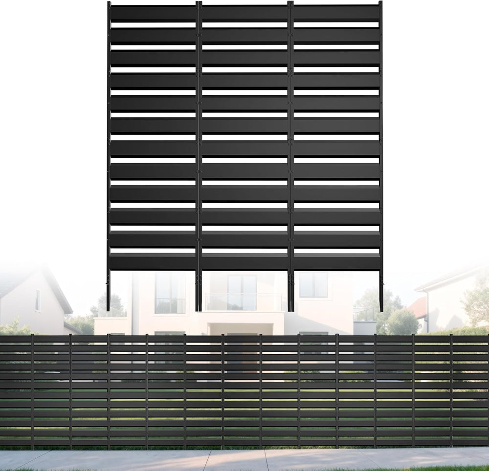 48in H x 45in W Air Conditioner Fence Screen Trash Can Privacy Fence Panels f...