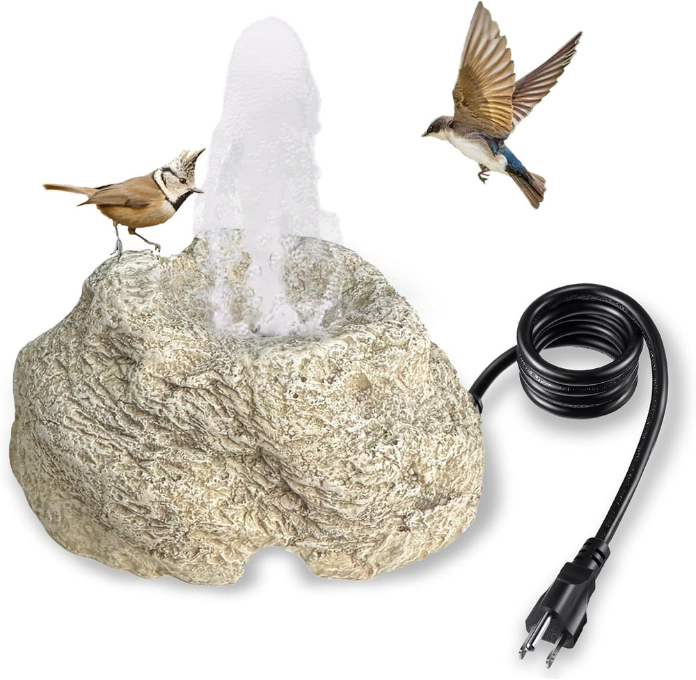 SAC SMARTEN ARTS Fountain for Bird Baths for Bird Bath Fountain with 7.5W Wat...