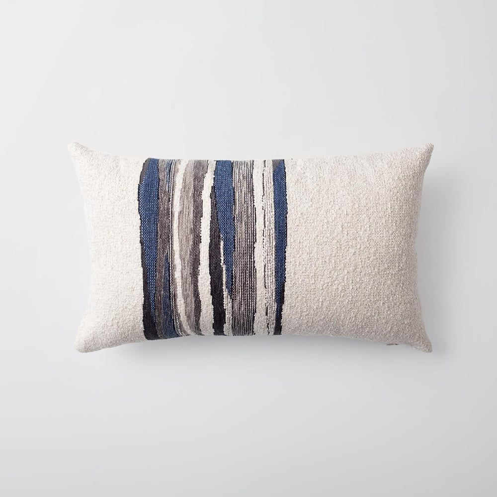 Throw Pillow Covers, Pack of 1, Combos, Navy Blue, 12"x20"