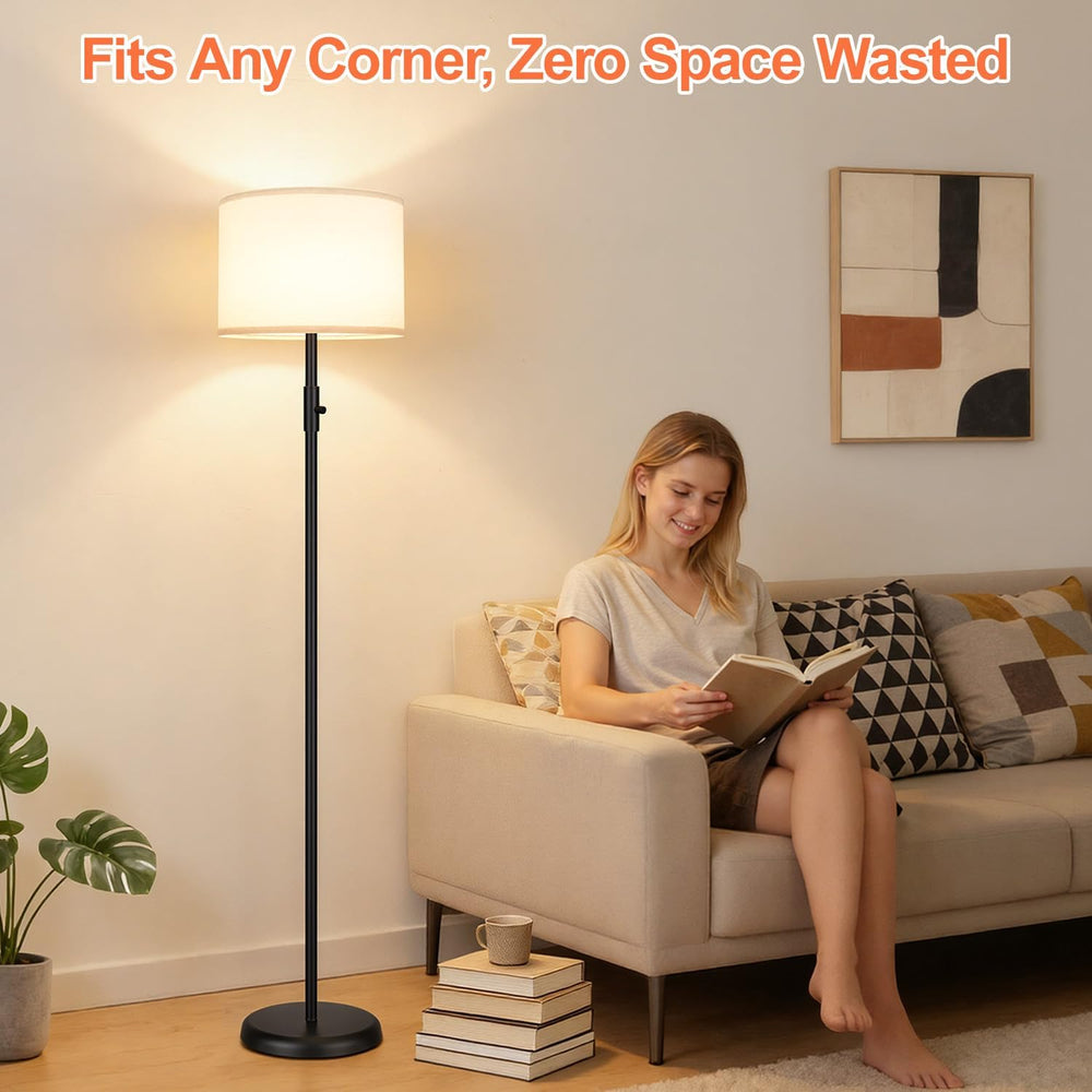 【Upgraded】 Dimmable Floor Lamp for Living Room,1000 Lumens Bulb Included, Mod...