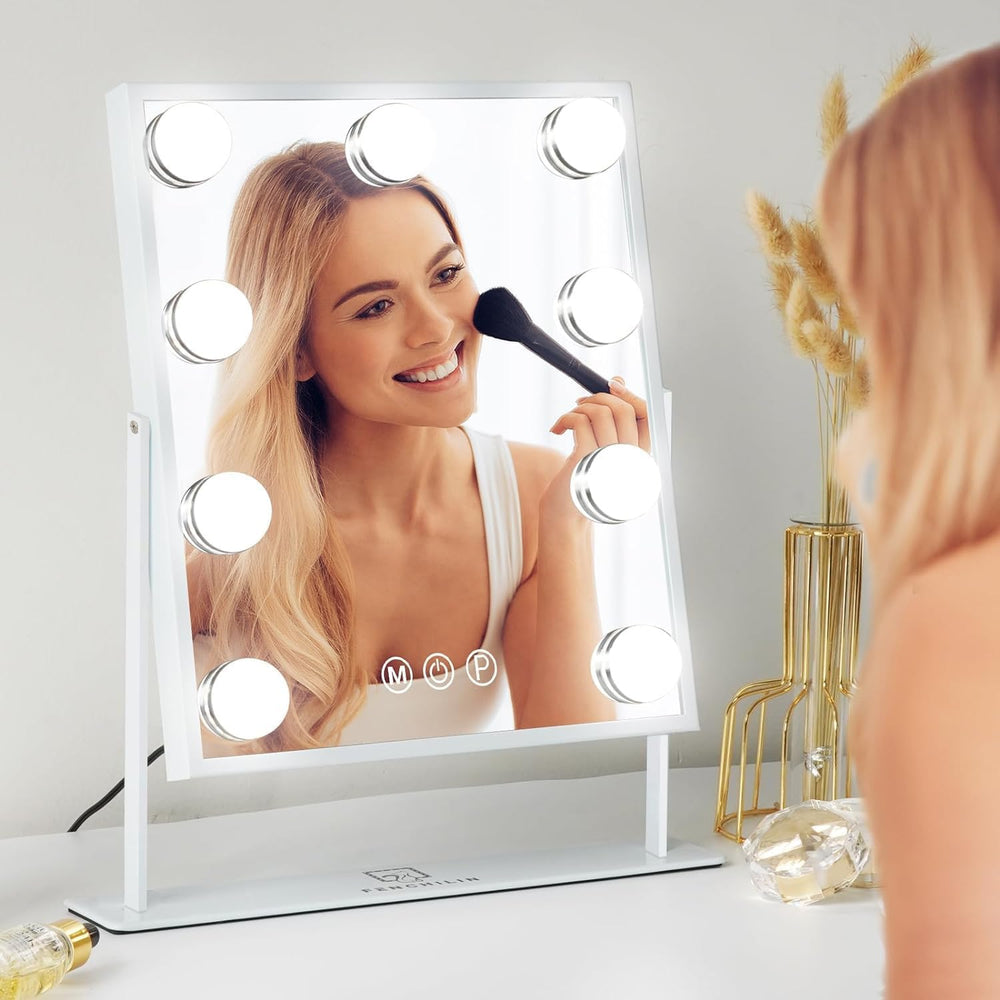 FENCHILIN Vanity Mirror with Lights Lighted Makeup Mirror