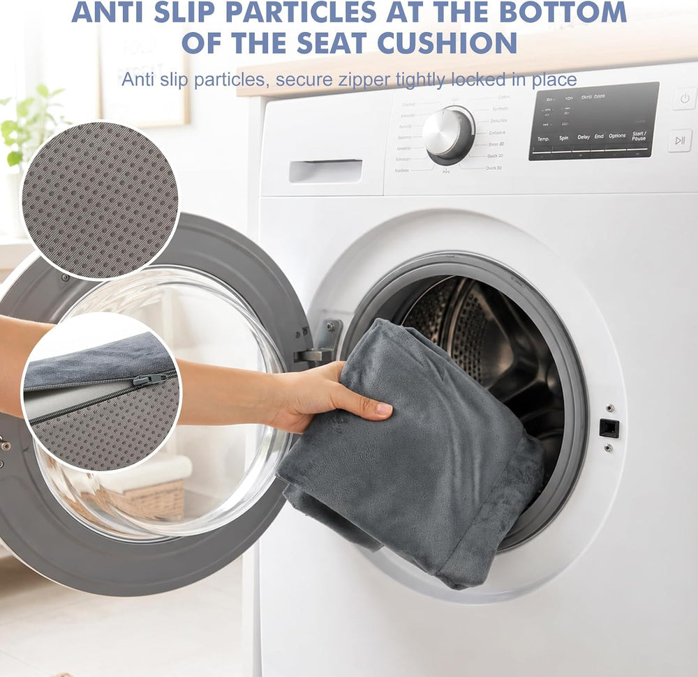 Glider Rocker Replacement Cushions Set, Filled with Shredded Memory Foam and ...