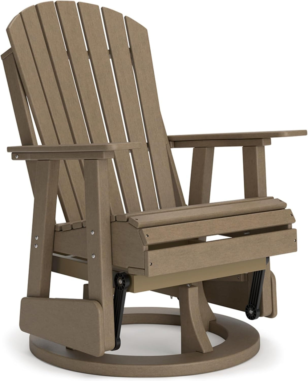 Signature Design by Ashley Hyland Wave Contemporary Swivel Glider Adirondack ...