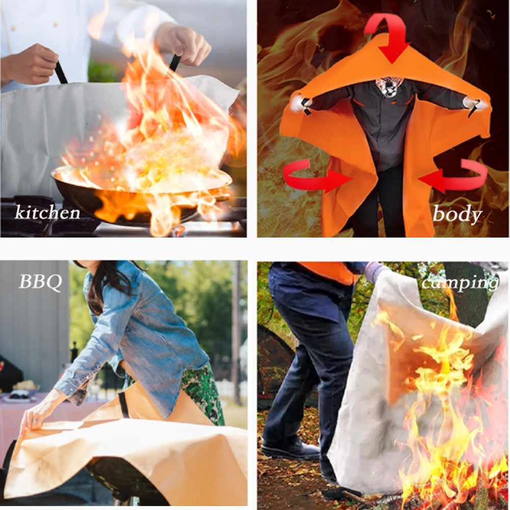 Emergency Safety Blanket, 40"x40", 2 Pack