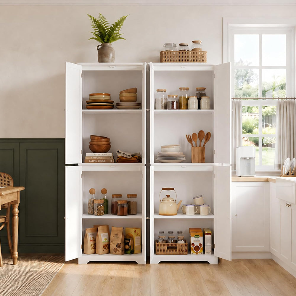ChooChoo Bathroom Floor Cabinet with Adjustable Shelves