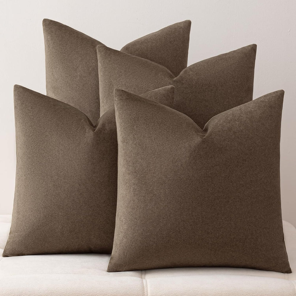 a moment Waterproof Throw Pillow Covers Set of 4,26x26 Inch Outdoor Stain Res...