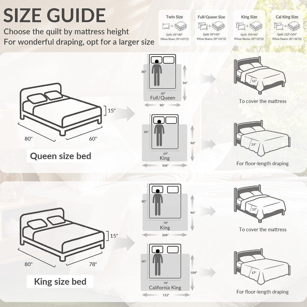 Exclusivo Mezcla Reversible King Size Quilt Bedding Set, Black