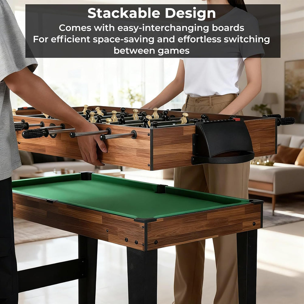 Goplus 10-in-1 Combination Multi Game Table Set, Adult Size Combo Game Table ...