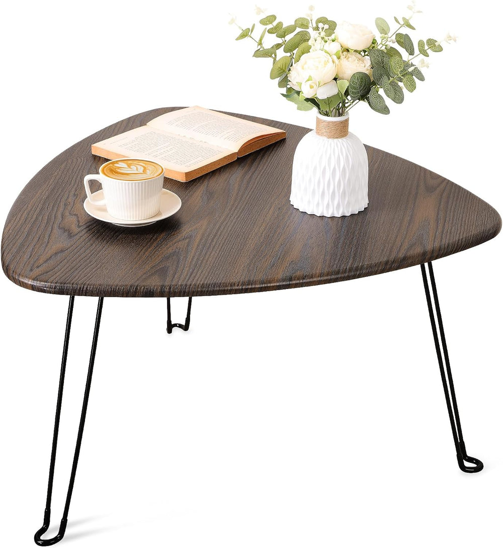 Folding Coffee Tables for Small Spaces Foldable Industrial Sofa Center Table ...