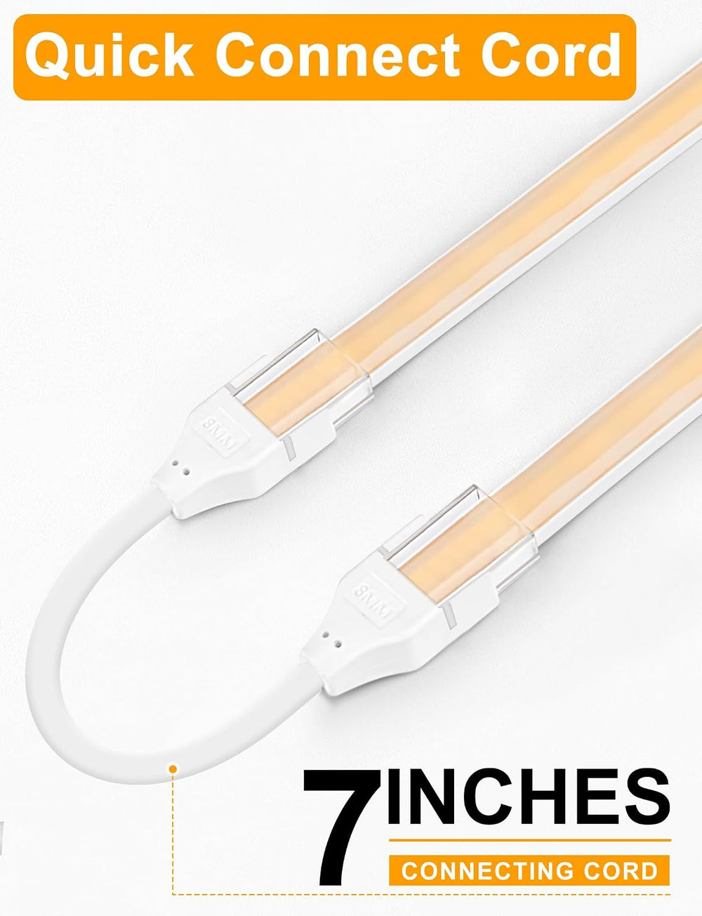Lamomo COB LED Strip Lights 32.8ft, Warm White Dimmable Rope with Remote