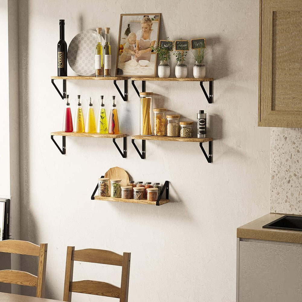 Wallniture Ponza 17'' x 4.5'' Floating Wall Shelf Bathroom, S...