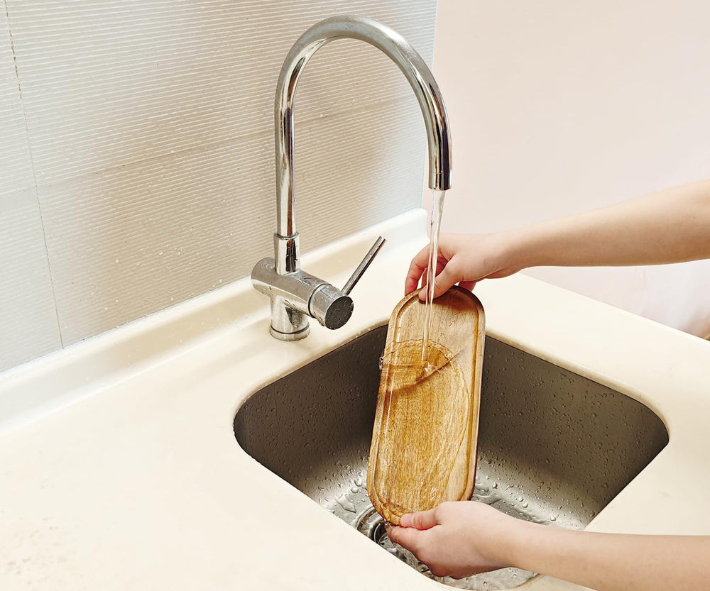 Small Wooden Oval Narrow Tray (11.3 x 4.1 inch) 6 Pack