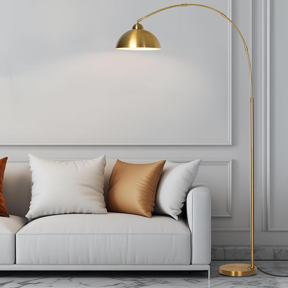 EOEYYOYB Floor Lamp with 3 Light Modes Adjustable– Modern Arc Standing Tall L...