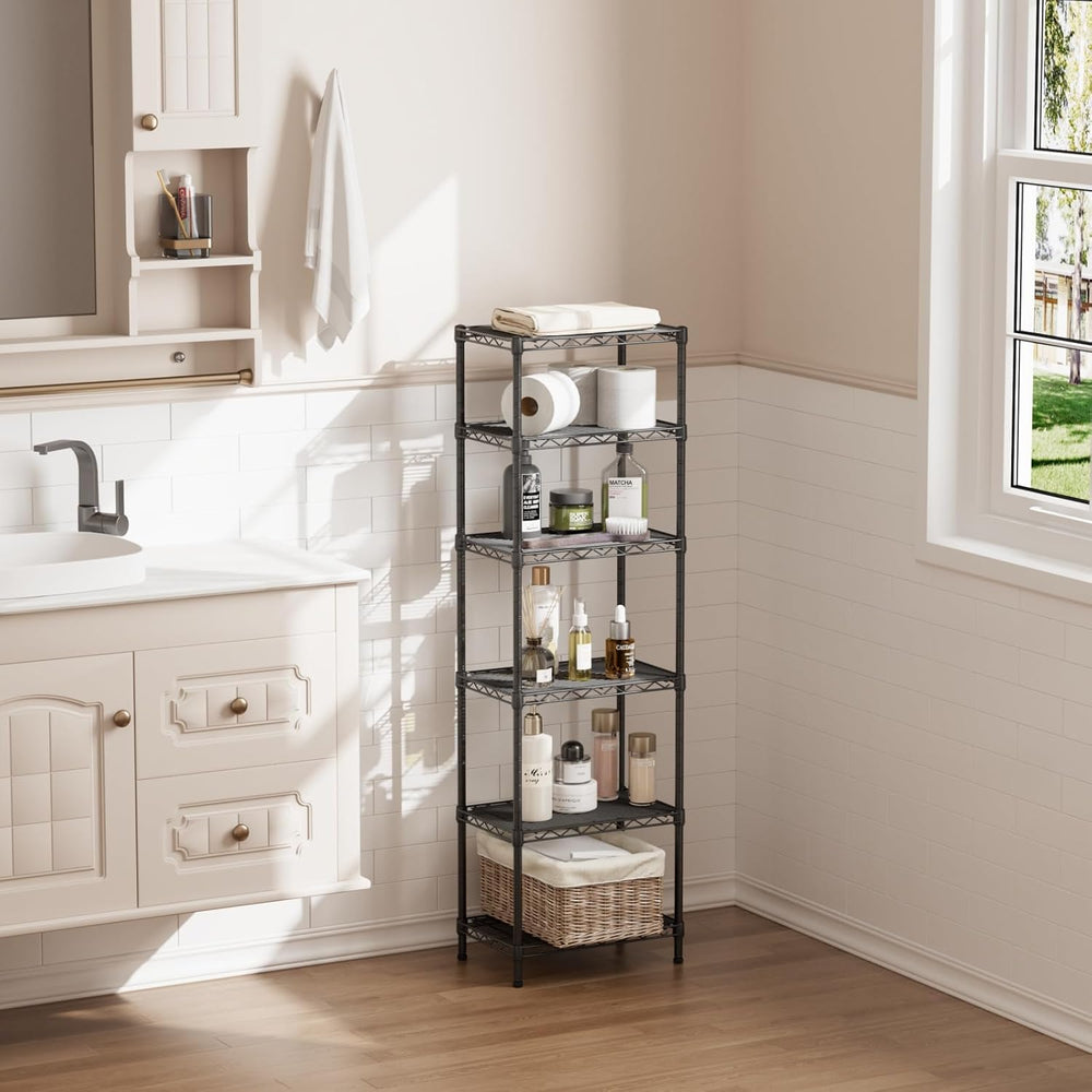 SINGAYE Metal Shelves Wire Shelving Storage Standing Adjustable Shelf Unit