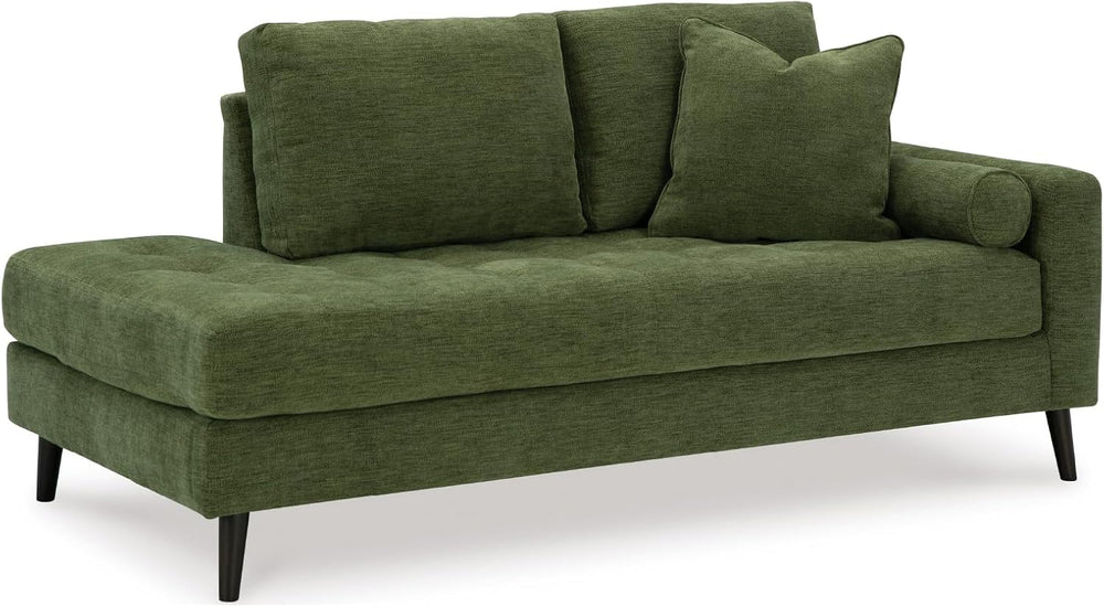 Signature Design by Ashley Bixler Mid-Century Modern Tufted Right-arm Facing ...