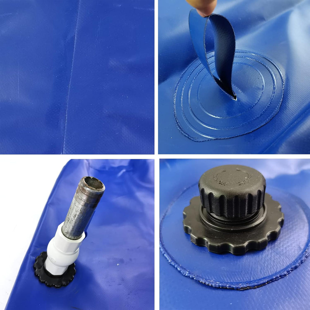 Portable 264 Gallon Water Tank Collapsible Storage Bladder for Camping RV