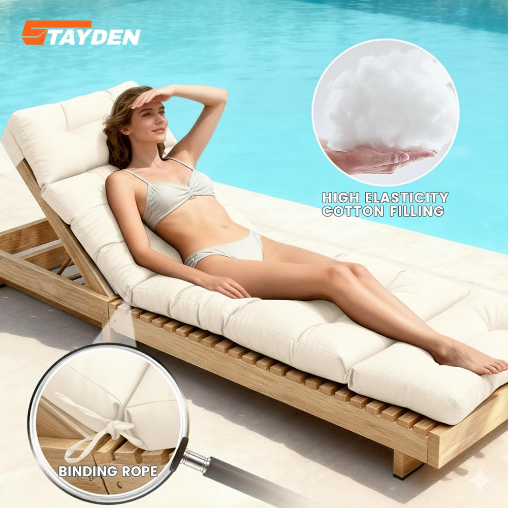 Outdoor Lounge Chair Cushions, Chaise Lounge Chair Cushions Replacement for P...