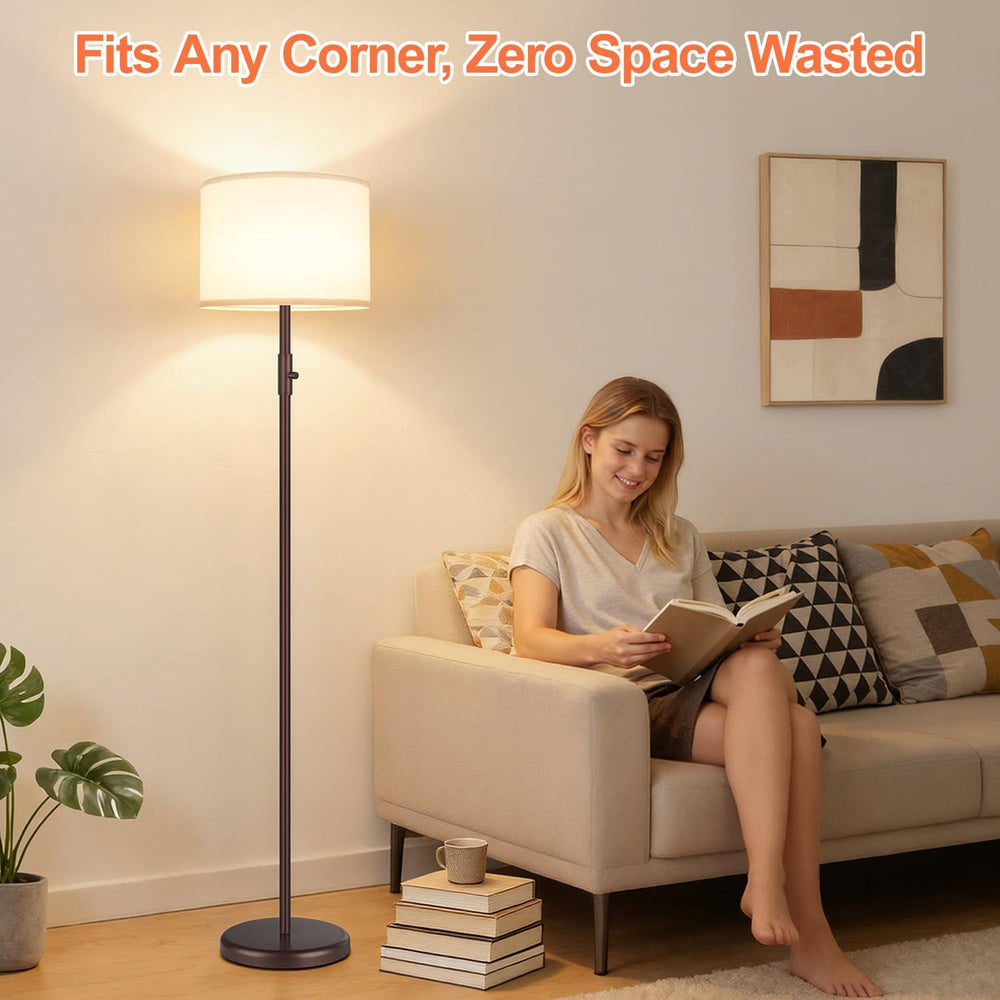 【Upgraded】 Dimmable Floor Lamp, Modern Floor Lamps for Living Room, Standing ...