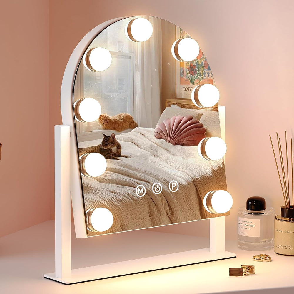 ZL ZELing Makeup Mirror with Lights, Vanity Mirror with Lights, Lighted Makeu...