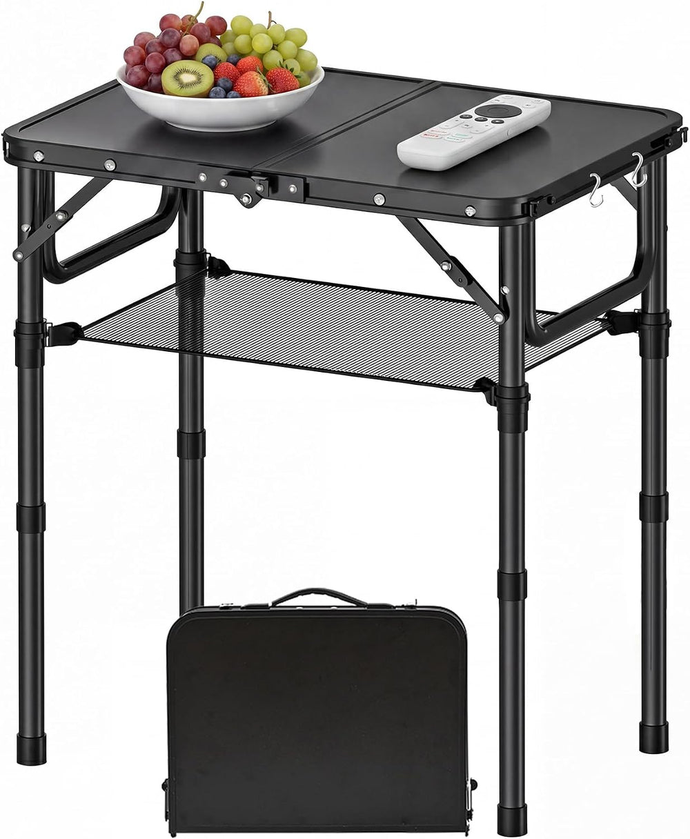 YihuiKo Folding TV Tray, Lightweight Portable Small Folding Table