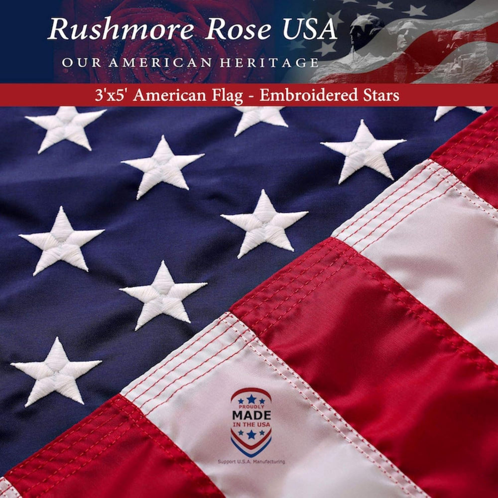American Flag Made in USA | American Flags for Outside 3X5 | Premium US Flag ...