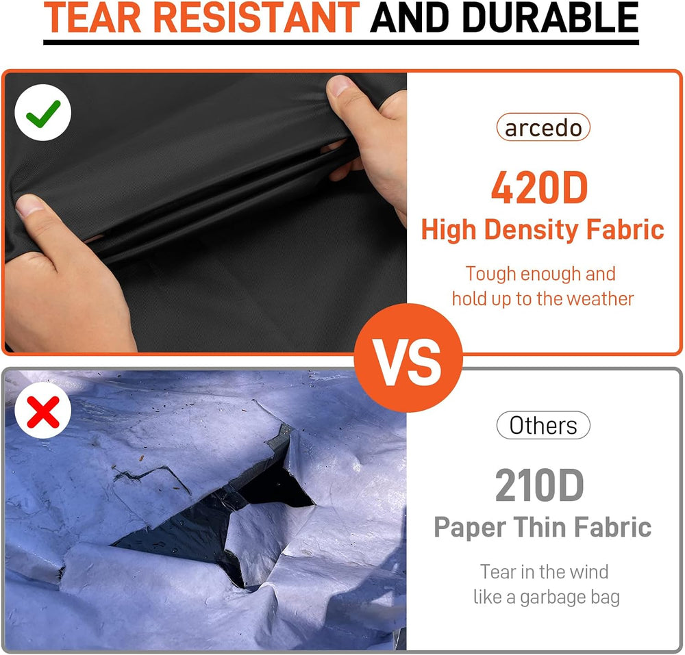 Arcedo Waterproof Patio Chair Covers 2 Pack, 29" W x 30" D x 36&quo...