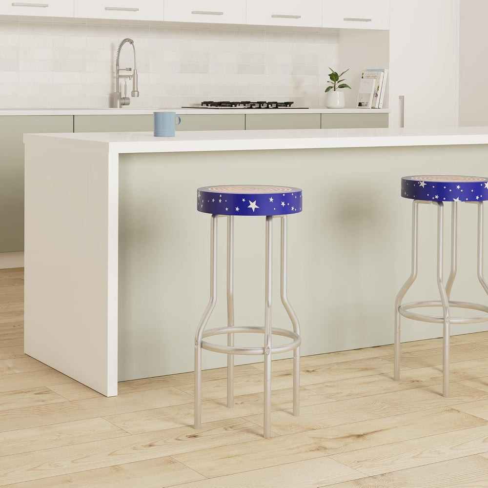ARCADE1UP Stool Adjustable Height 21.5 inches to 29.5 inches (Pac Mania)