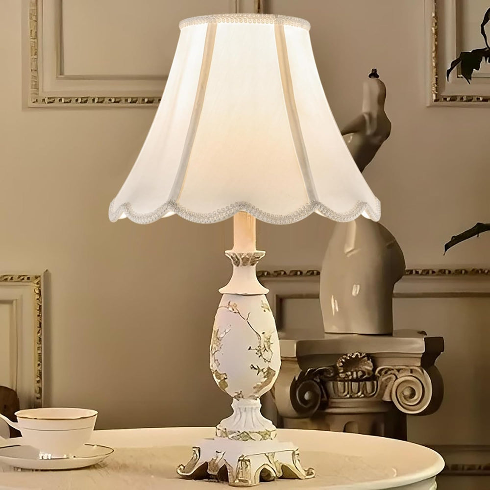 GO&SO Off White Bell Lamp Shade, Medium, 6"×13"×9.8", Scal...