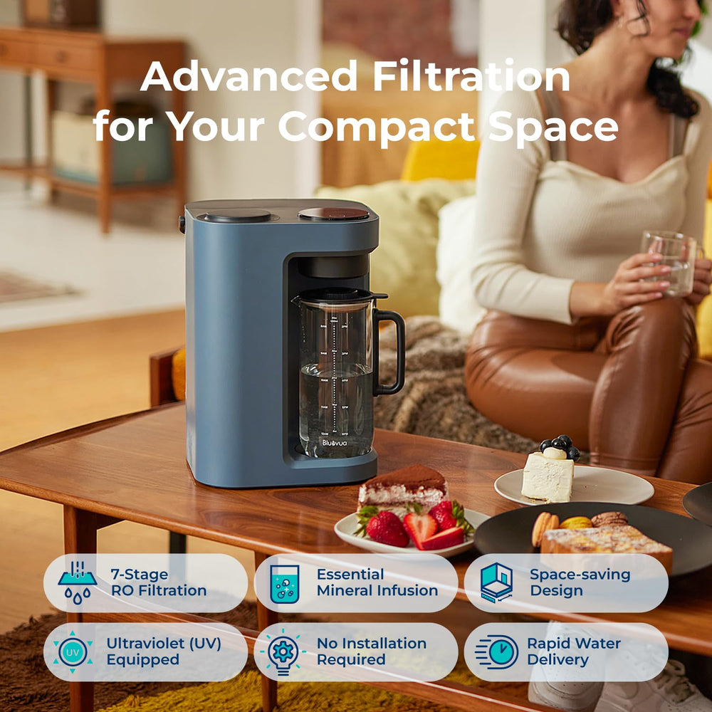 Bluevua RO100ROPOT-Lite Countertop Reverse Osmosis Water Filter