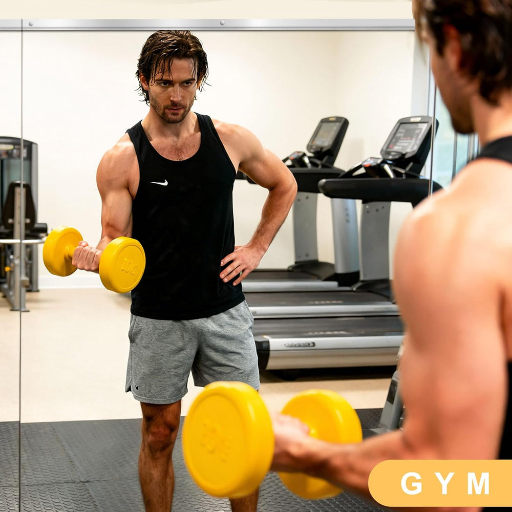 Home Gym Mirror for Wall, 54"x30"x2PCS, Workout Mirrors for Home Gym