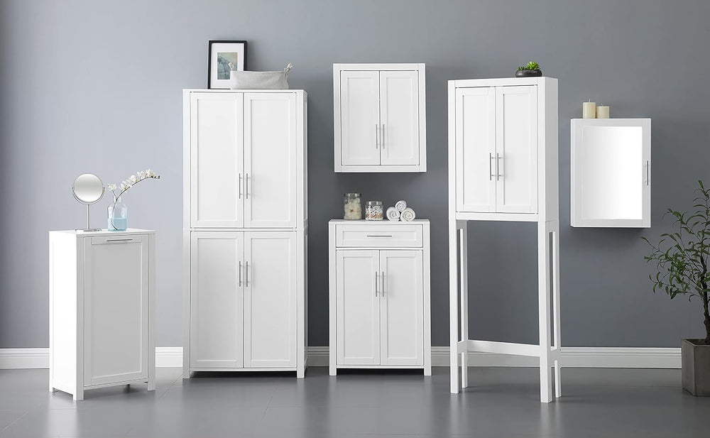 Crosley Furniture Savannah 2-Piece Pantry Storage Cabinet Set