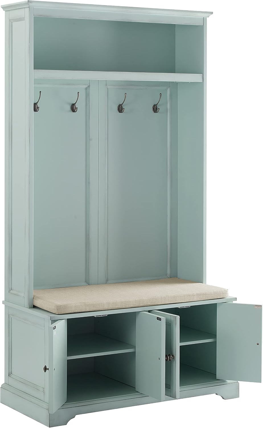 Crosley Furniture Holbrook Hall Tree, Shoe Rack Bench