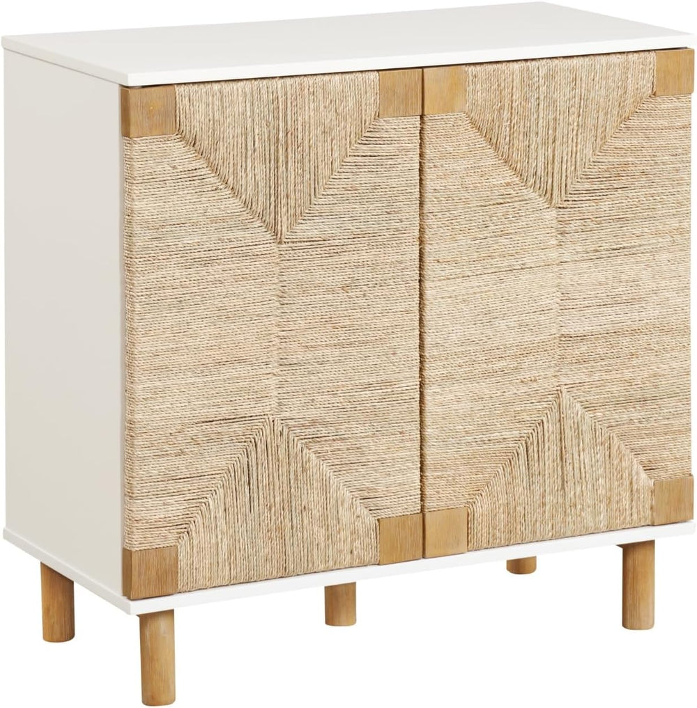Nathan James Beacon Accent Buffet Sideboard Storage Cabinet with Adjustable I...