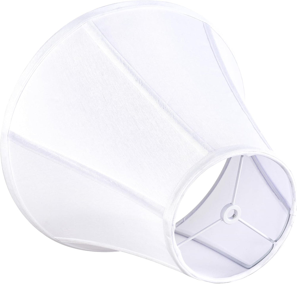 GO&SO Bell Lamp Shade White Medium 6" Top x 13" Bottom x 9.8&qu...
