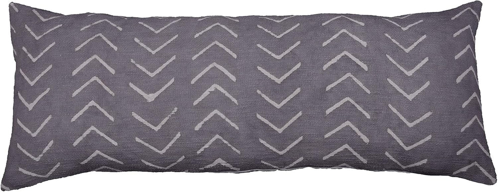 Trade Star 100% Cotton Lumbar Pillow Cover Handloomed Pillow Shams Rustic Bac...