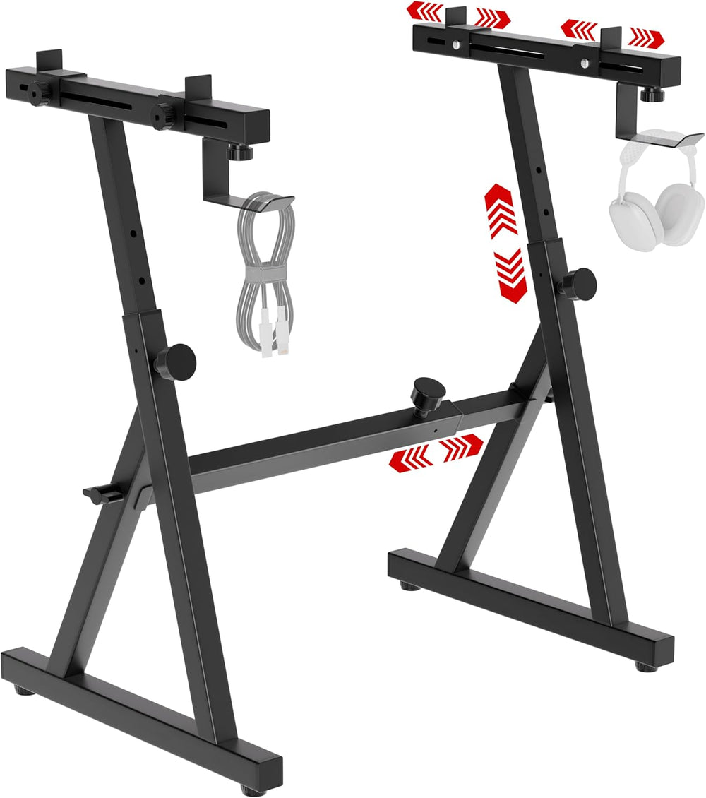 Z-Style Keyboard Stand for 54-88 Key Piano, Heavy Duty