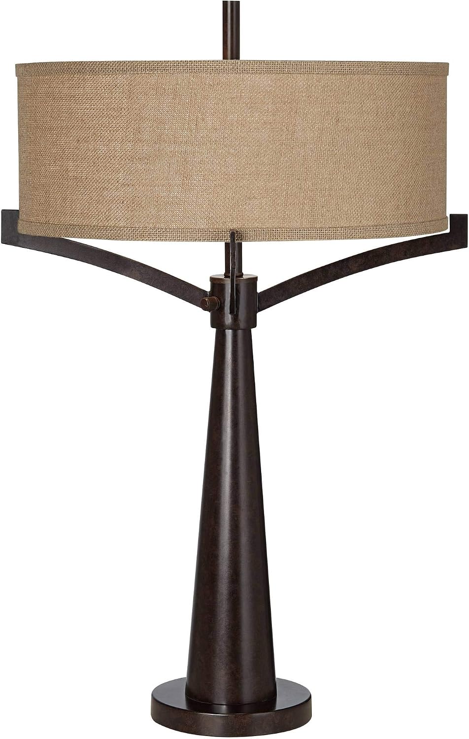 Franklin Iron Works Tremont Mid Century Modern Industrial Table Lamps 31.5&qu...