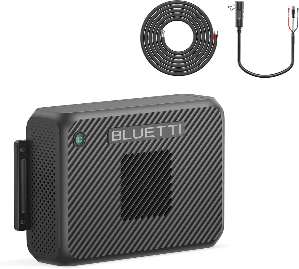 BLUETTI Charger 2, 1200W Alternator & DC-DC Charger, Dual Input Car + Solar
