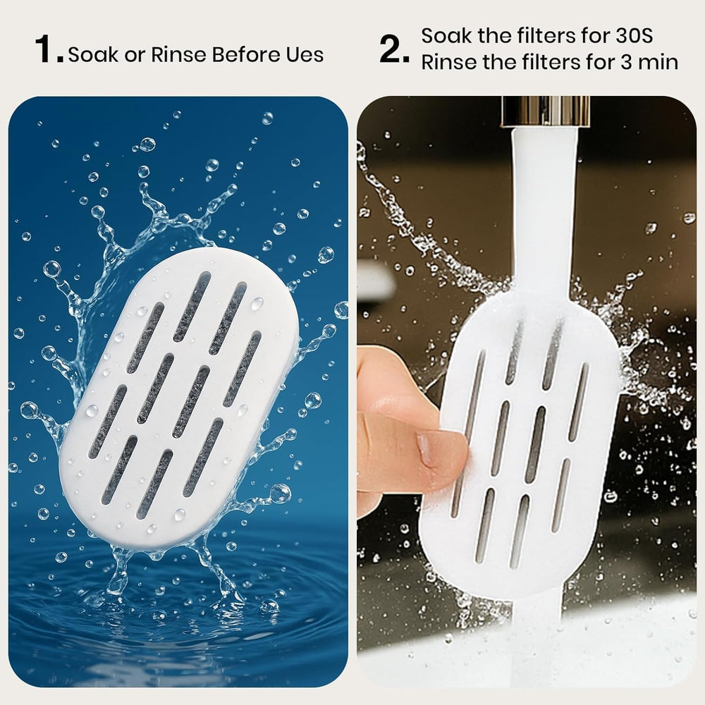DOOOB Cat Water Fountain Filter, 48 Pack Cat Fountain Filters