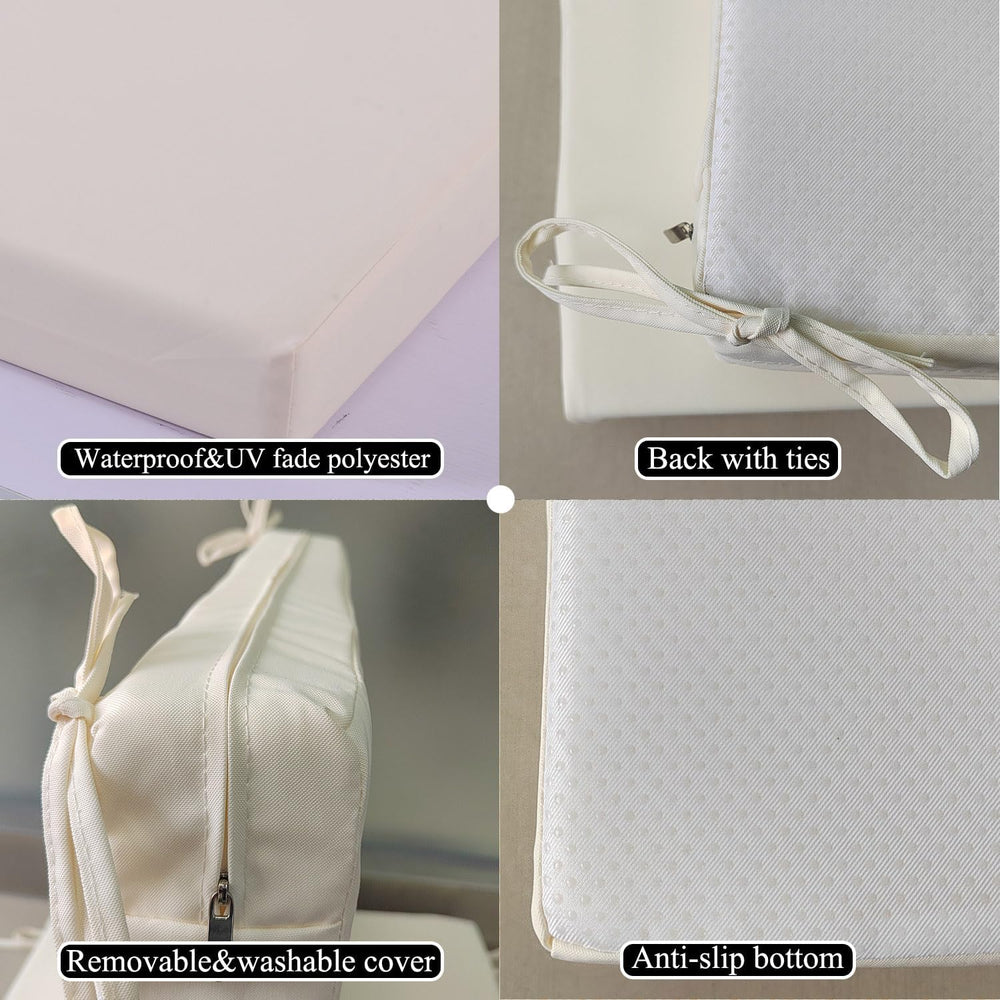 SAMTY 20 x 20 Inches Outdoor Chair Cushions for Patio Furniture, UV Resistant...