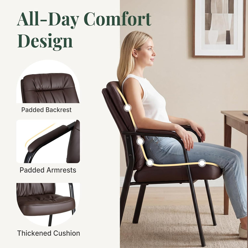 Waiting Room Chair Set of 2, Reception Guest Chair