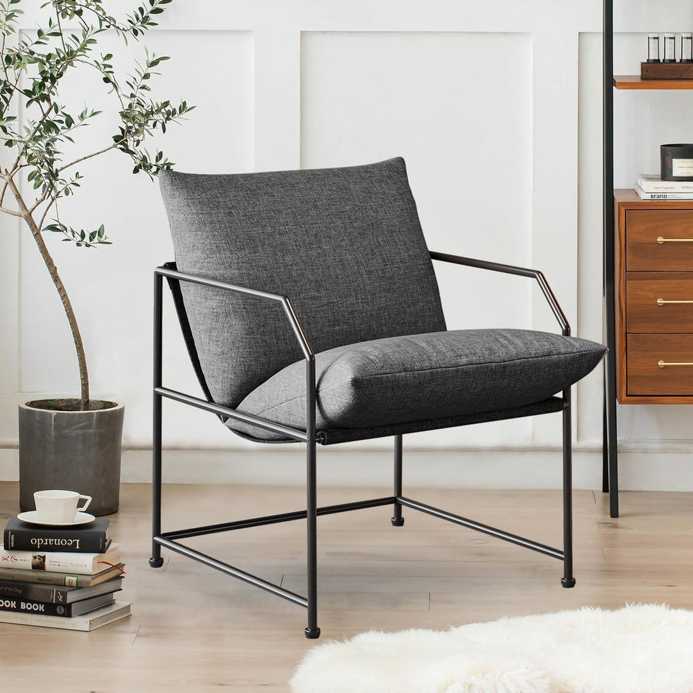 Accent Chair Living Room Chairs Comfy Reading Chair for Bedroom Upholstered L...